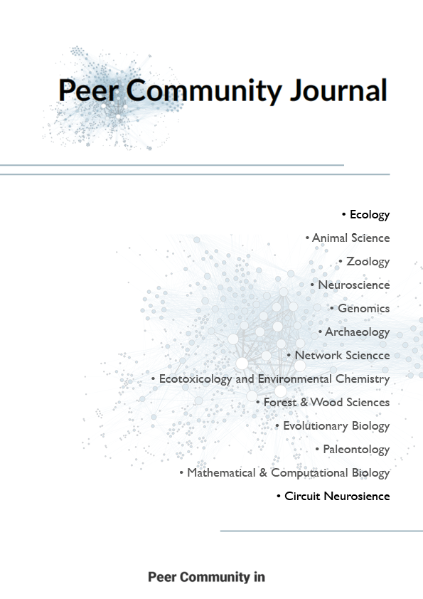 Couverture de Peer Community Journal